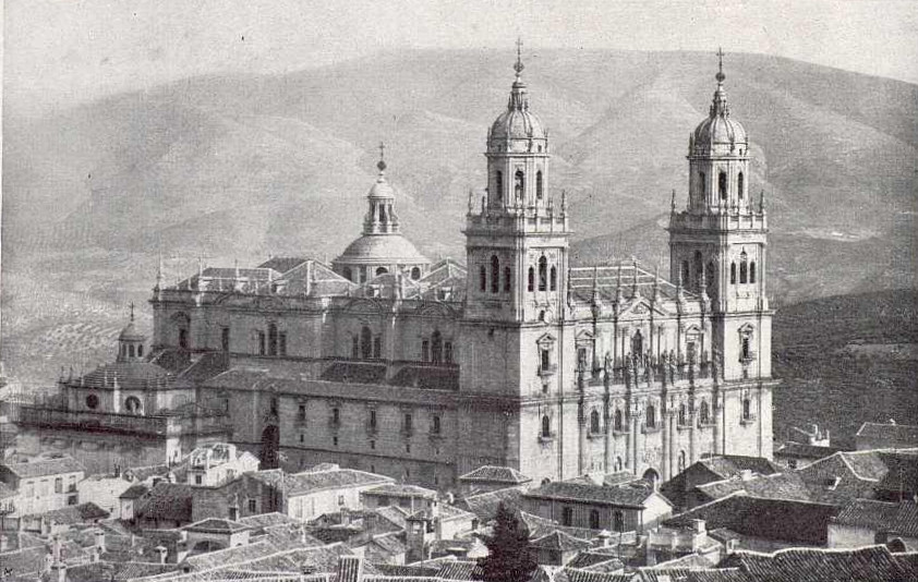 Catedral de Jan - Catedral de Jan. Foto antigua