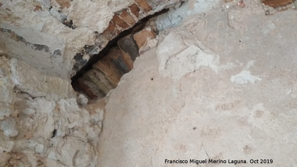 Baos rabes del Naranjo - Baos rabes del Naranjo. Aparicin de otro arco en la rehabilitacin