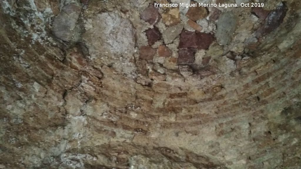 Baos rabes del Naranjo - Baos rabes del Naranjo. Detalle de la tercera bveda