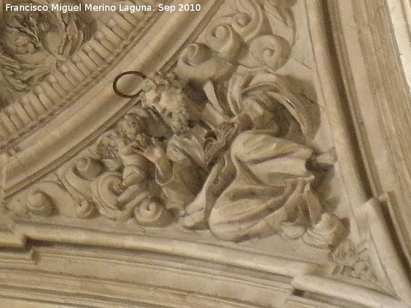 Catedral de Jan. Cpula de los Msicos - Catedral de Jan. Cpula de los Msicos. San Mateo