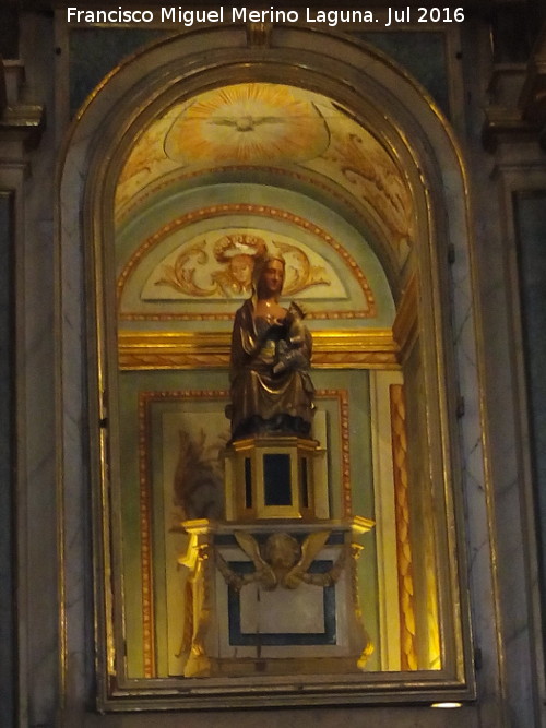 Catedral de Jan. Capilla Mayor - Catedral de Jan. Capilla Mayor. Virgen de la Antigua