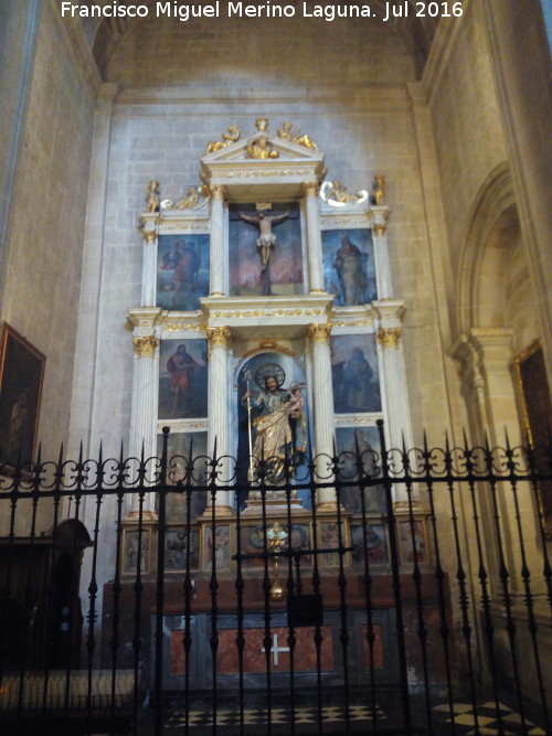 Catedral de Jan. Capilla de San Jos - Catedral de Jan. Capilla de San Jos. 