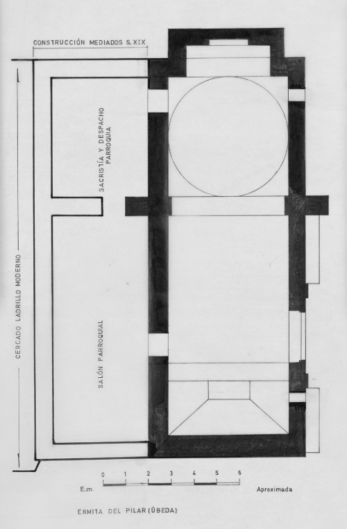 Ermita del Paje - Ermita del Paje. Plano. IPCE