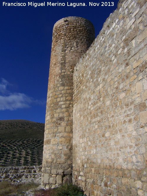 Castillo de La Guardia. Torren Circular - Castillo de La Guardia. Torren Circular. 