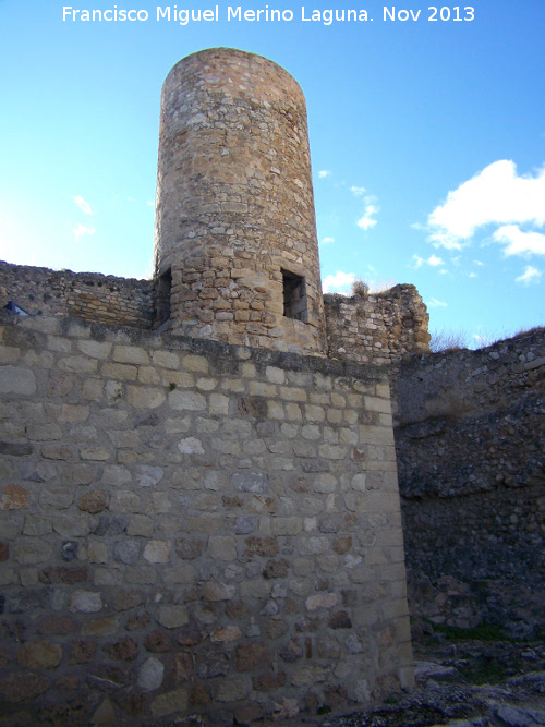 Castillo de La Guardia. Torren Circular - Castillo de La Guardia. Torren Circular. 