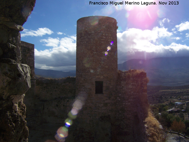 Castillo de La Guardia. Torren Circular - Castillo de La Guardia. Torren Circular. 