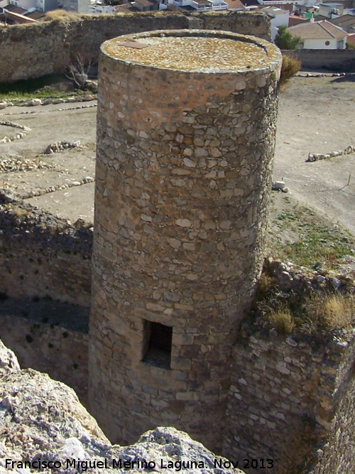 Castillo de La Guardia. Torren Circular - Castillo de La Guardia. Torren Circular. 