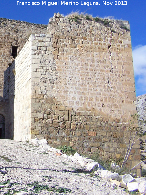 Castillo de La Guardia. Torren del Alczar Noreste - Castillo de La Guardia. Torren del Alczar Noreste. 