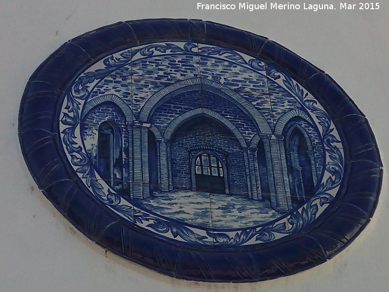Baslica Mudjar - Baslica Mudjar. Azulejos en el Monumento a Santa Potenciana