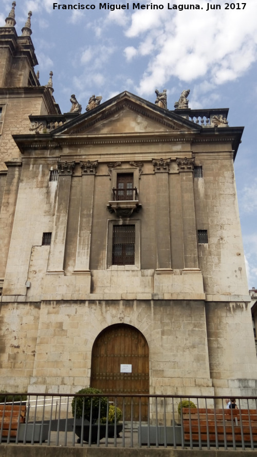 Catedral de Jan. Sagrario - Catedral de Jan. Sagrario. Parte trasera