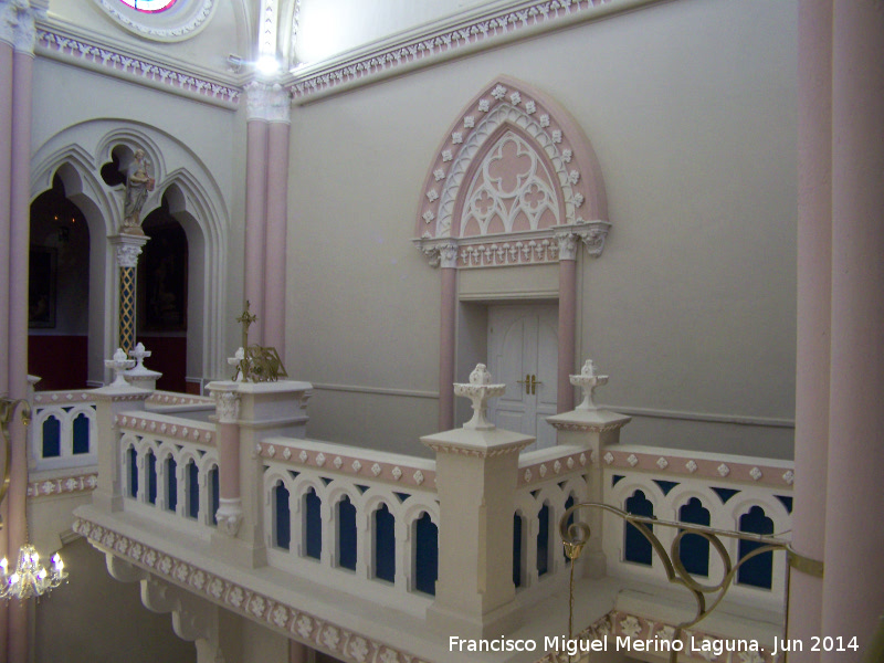 Capilla de los Marqueses de Linares - Capilla de los Marqueses de Linares. Coro