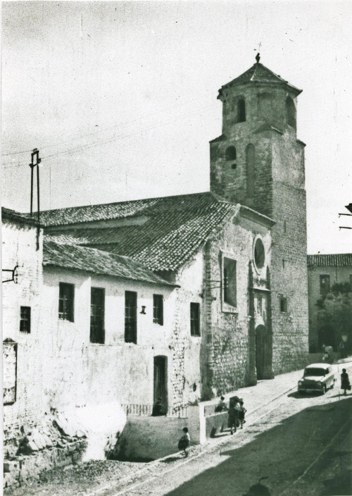 Iglesia de la Magdalena - Iglesia de la Magdalena. Foto antigua. Archivo IEG