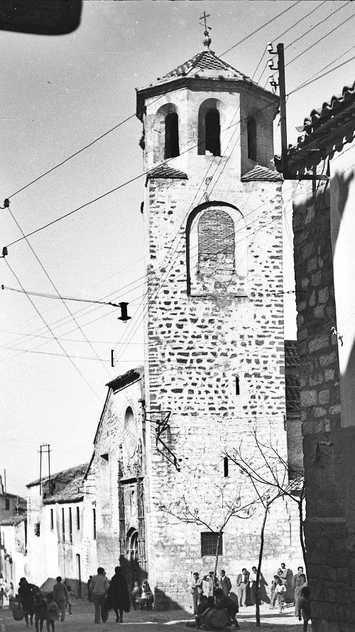 Iglesia de la Magdalena - Iglesia de la Magdalena. Foto antigua. Fotografa de Jaime Rosell Caada. Archivo IEG