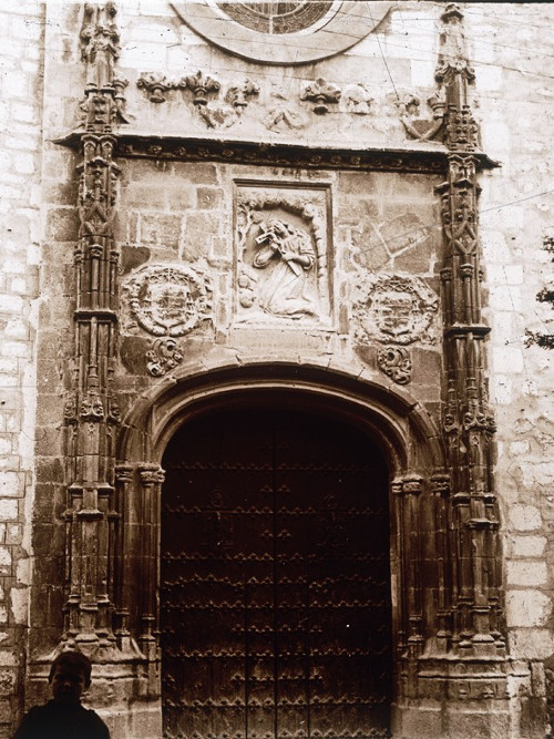 Iglesia de la Magdalena - Iglesia de la Magdalena. Foto antigua. Archivo IEG