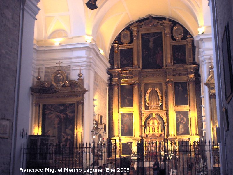 Convento de las Bernardas - Convento de las Bernardas. Interior de la Capilla