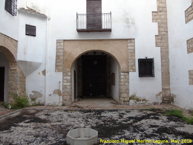 Convento de Santa rsula - Convento de Santa rsula. Patio de acceso