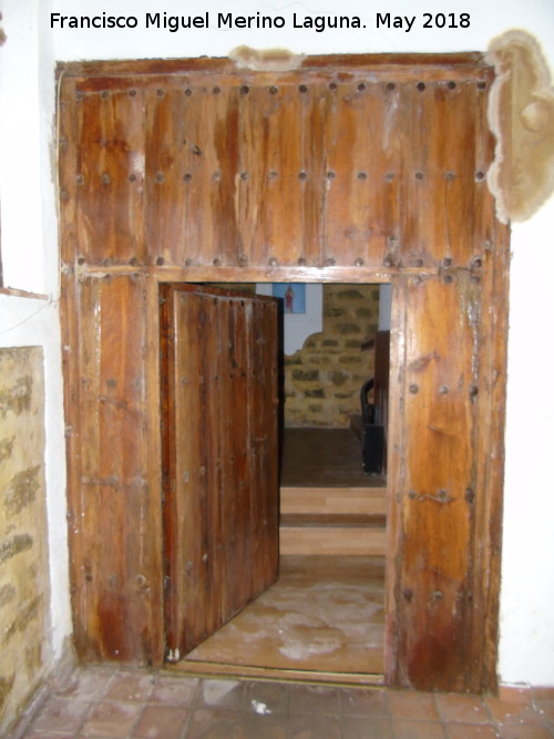 Convento de Santa rsula - Convento de Santa rsula. Puerta interior al patio de entrada