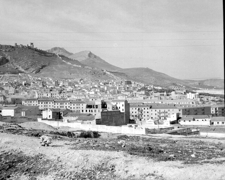 Muralla de Jan - Muralla de Jan. Foto antigua