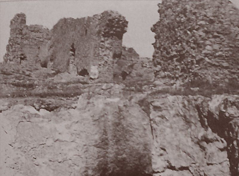 Muralla de Jan. Torren Sur II - Muralla de Jan. Torren Sur II. Foto antigua