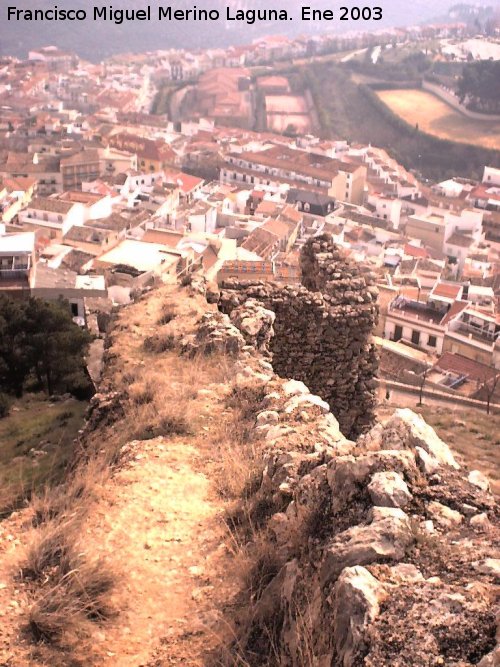 Muralla de Jan. Torren Sur II - Muralla de Jan. Torren Sur II. Paso de guardia hacia el torren