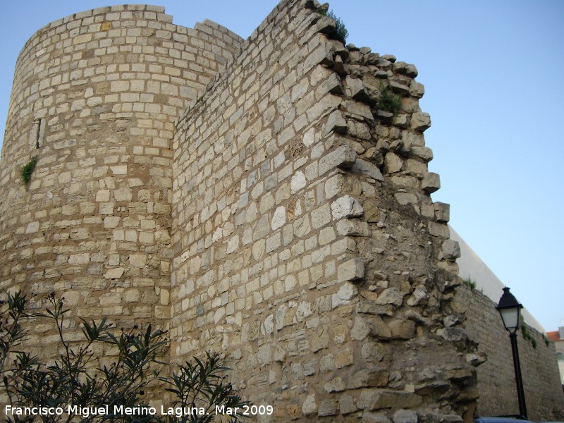 Muralla de Jan. Torren del Cao del Agua - Muralla de Jan. Torren del Cao del Agua. 