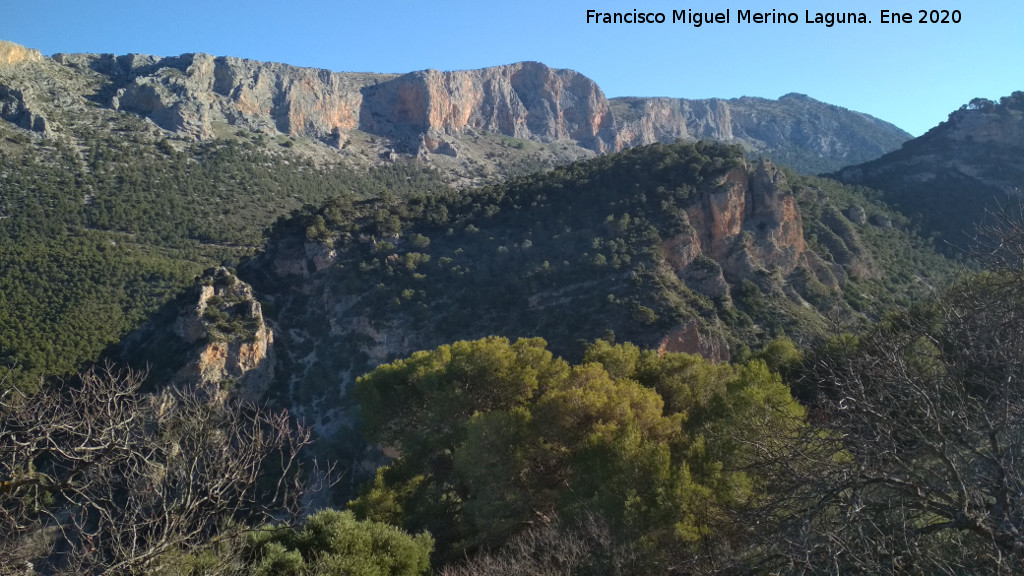 Cerro de la Noguera - Cerro de la Noguera. Desde Matagallar