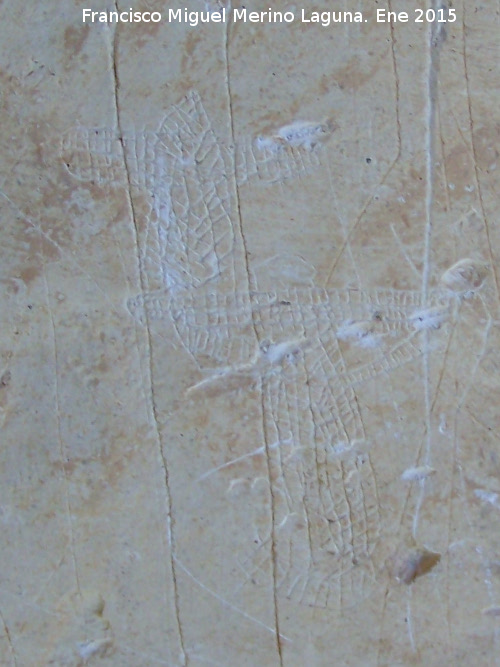 Oratorio visigodo de La Muela - Oratorio visigodo de La Muela. Cruces