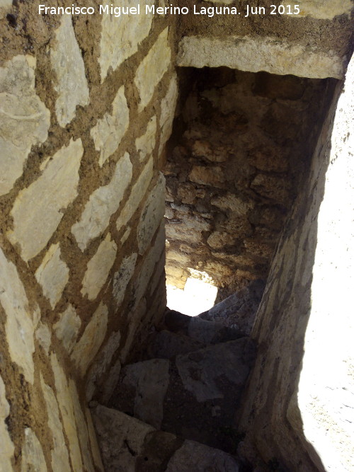 Muralla de Jan. Torren de Vendrines - Muralla de Jan. Torren de Vendrines. Escaleras