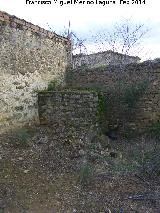 Fbrica de aceite de Cetrina Viejo. Pedestal de piedra