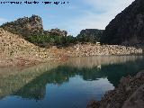 Pantano del Quiebrajano. Desde la Isla del Quiebrajano