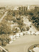 Parque de la Concordia. Foto antigua