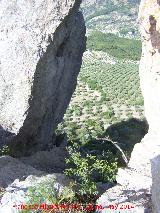 Peas de Castro. Pasillo rocoso