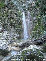 Cascada del Arroyo de la Cueva. 