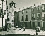 Plaza de la Magdalena. Foto antigua. Archivo IEG