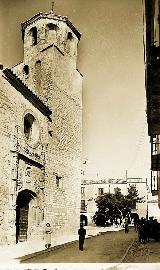 Plaza de la Magdalena. Foto antigua. Archivo IEG