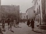 Plaza de la Magdalena. Foto antigua