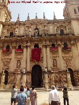 Plaza de Santa Mara. Durante la Obtensin del Santo Rostro