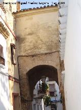 Arco del Portillo. Intramuros