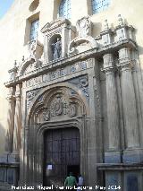 Iglesia Conventual de San Agustn. Portada