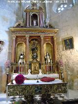 Iglesia Conventual de San Agustn. Retablo lateral