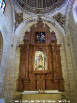 Colegiata de Santa Mara de los Reales Alczares. Capilla de los Sabater. Retablo