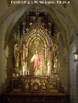 Colegiata de Santa Mara de los Reales Alczares. Capilla de la Virgen de Guadalupe. Retablo