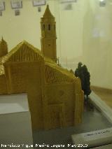 Baslica de San Ildefonso. Maqueta de platilina de Agustn Garzn