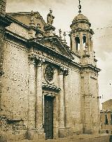 Baslica de San Ildefonso. Foto antigua