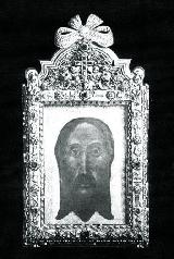 Santo Rostro. Primera fotografa que se le hizo en 1862