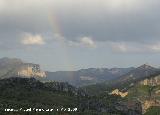 Sierra de Jan. Arco iris en la sierra