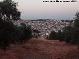 Cerro del Prior. Las Navas de San Juan desde el Cerro Prior