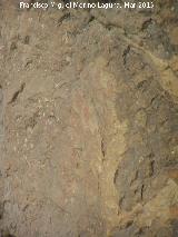 Pinturas rupestres de la Cueva de los Herreros Grupo III. Puntos o digitaciones
