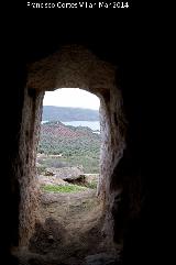 Oratorio visigodo de Giribaile. Iglesia. Puerta