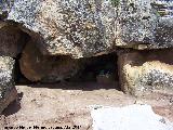 Oppidum de Giribaile. Cueva Santuario. 